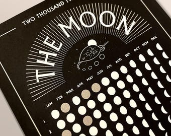Moon Calendar 2026—SILVER INK