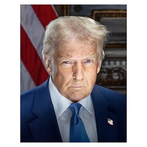 Donald J. Trump - 2025 - Vintage Historical Photo