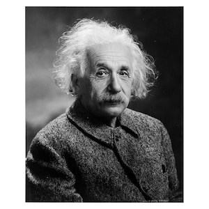 Albert Einstein - 1947 - Vintage Historical Photo