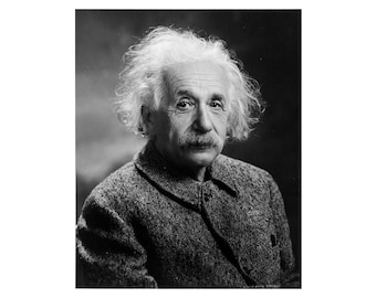 Albert Einstein - 1947 - Vintage Historical Photo
