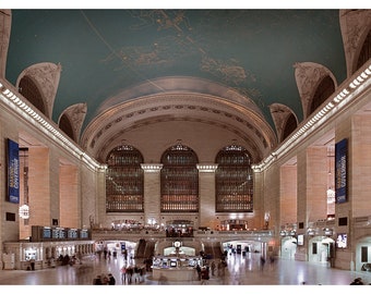 Grand Central Station Interior - 2007 - Vintage Historical Photo