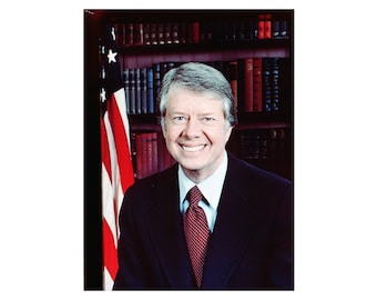 Historical Poster Print: James "jimmy" Carter, 39th President of the ...