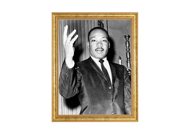 Dr. Martin Luther King Jr. - 1964 - Vintage Historical Print - Etsy