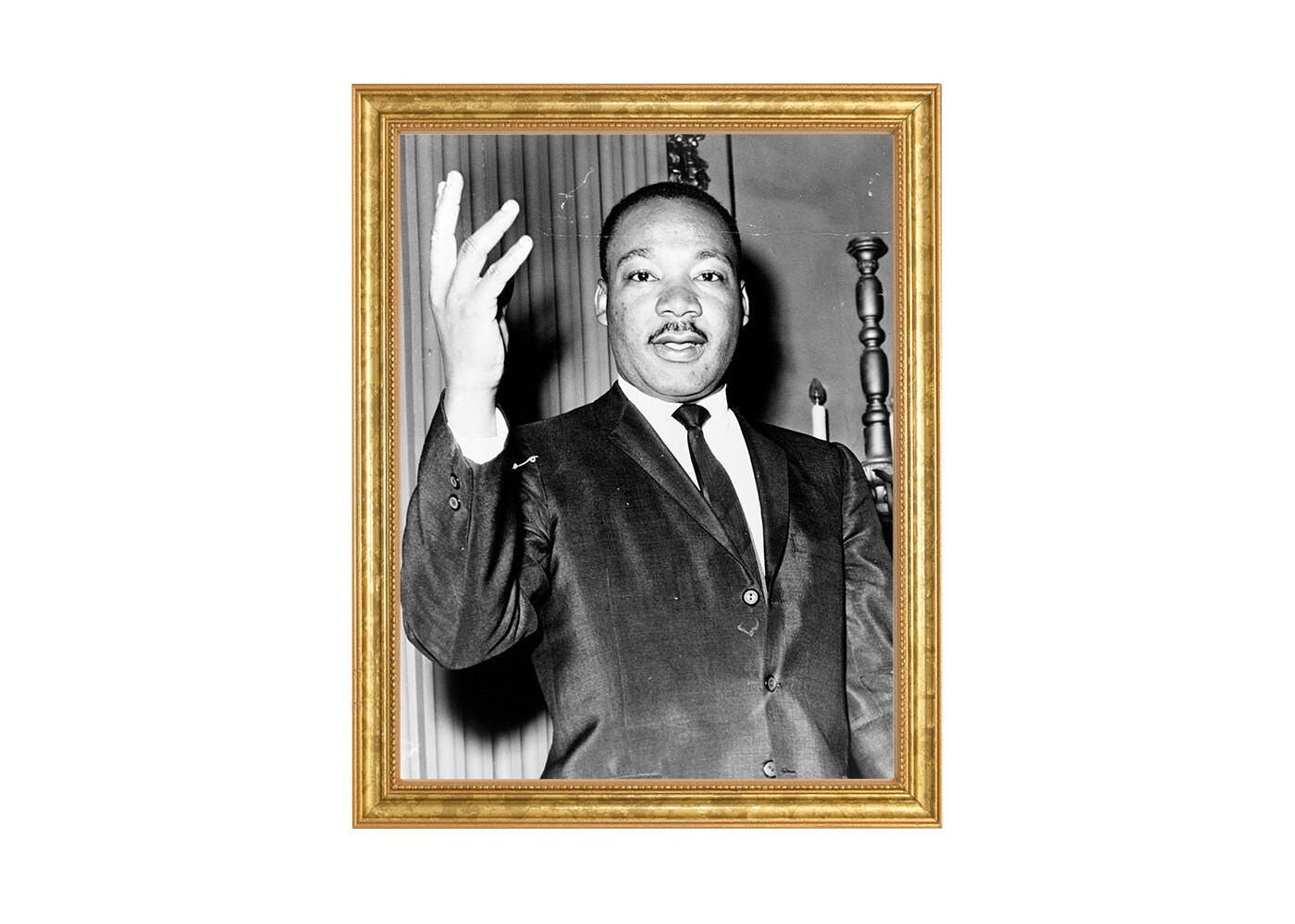 Dr. Martin Luther King Jr. - 1964 - Vintage Historical Print - Etsy