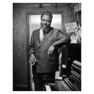 Thelonius Monk - 1968 - Vintage Historical Photo