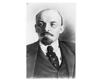 Vladimir Lenin - 1920 - Vintage Historical Print