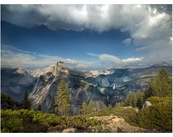 Yosemite National Park - 2013 - Vintage Historical Print