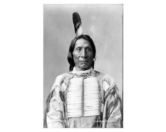 Red Cloud - 1880 - Vintage Historical Print