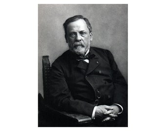 Louis Pasteur - Vintage Historical Print