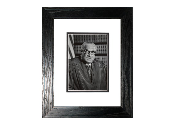 Historical Artwork from 1976 - 4 x 6 - Gloss Justice Thurgood Marshall Photograph