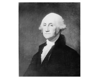 George Washington - Vintage Historical Print - US President Photo