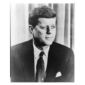 John F. Kennedy - 1960 - Vintage Historical Print