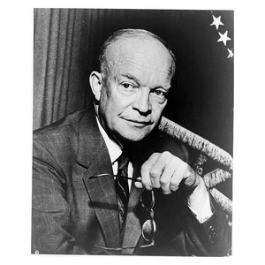 Dwight D. Eisenhower - 1954 - Vintage Historical Photo
