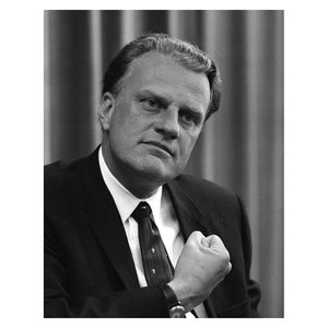 Billy Graham - 1966 - Vintage Historical Photo