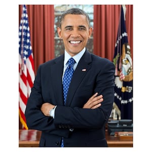 Barack Obama 2012 Vintage Historical Print US President Photo Print Only