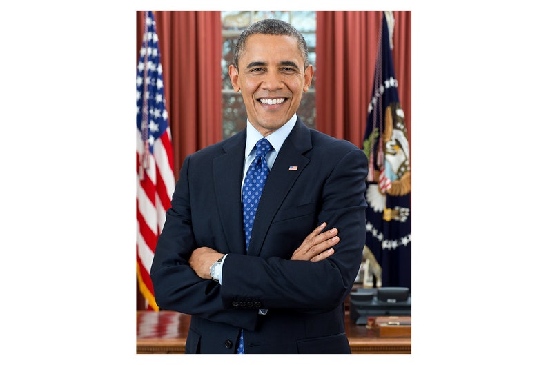 Barack Obama 2012 Vintage Historical Print US President Photo Print Only