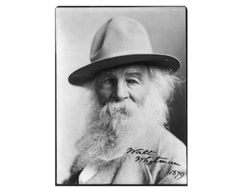 Walt Whitman - 1892 - Vintage Historical Photo