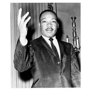 Dr. Martin Luther King Jr. - 1964 - Vintage Historical Print