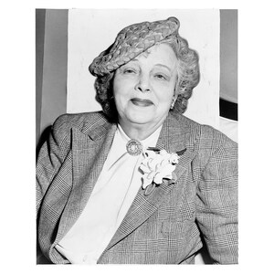 Margaret Anderson - 1951 - Vintage Historical Photo