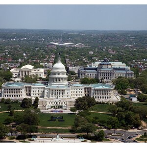 Aerial view of Capitol Hill - 2007 - Vintage Historical Photo