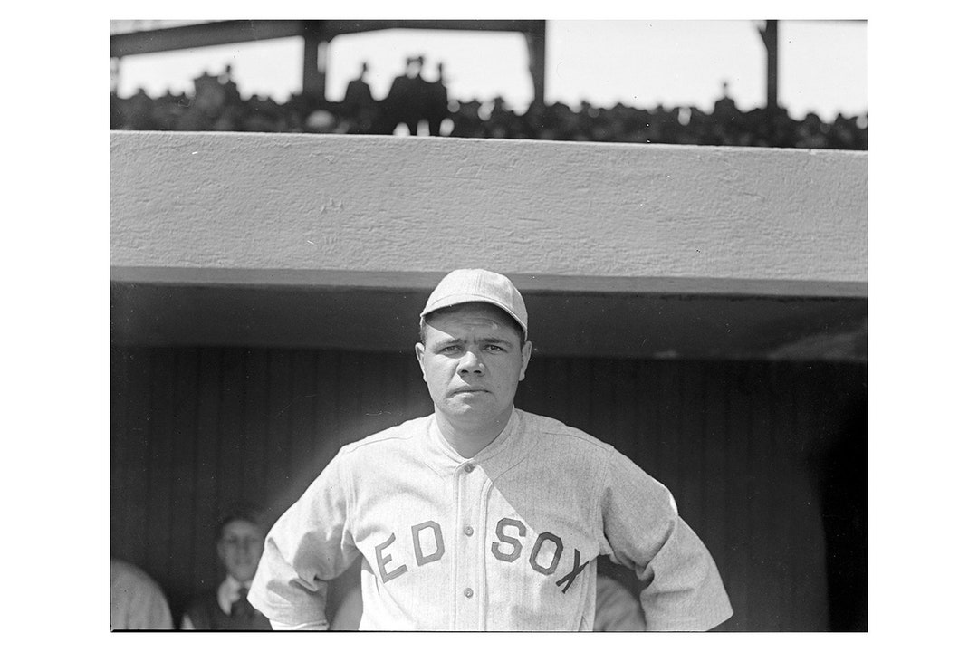 Babe Ruth - 1919 - Vintage Historical Photo - Etsy