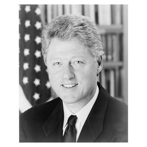 Bill Clinton - 1992 - Vintage Historical Photo - US President Print