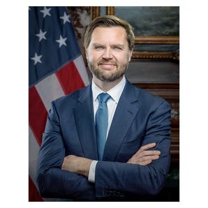 JD Vance - 2025 - Vintage Historical Print
