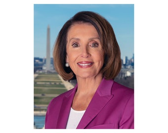 Speaker Nancy Pelosi - 2019 - Vintage Historical Photo