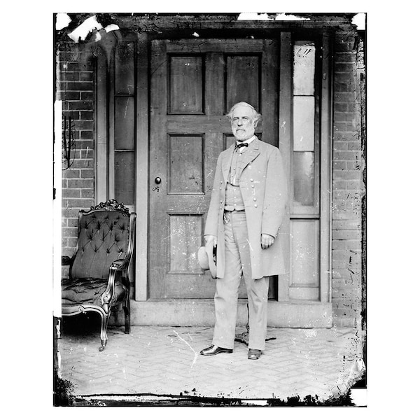 General Robert E. Lee - 1860 - Vintage Historical Photo