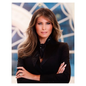 Melania Trump - 2017 - Vintage Historical Print