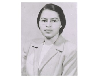 Rosa Parks - 1956 - Vintage Historical Photo