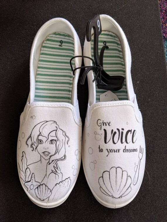 ariel little mermaid shoes