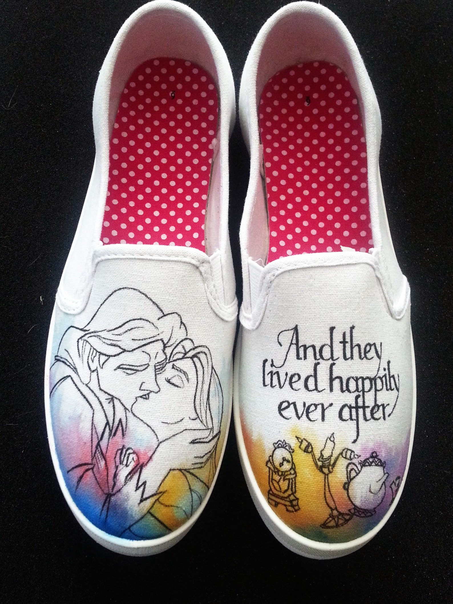 Disney Beauty and the Beast Happily Ever After Wedding Custom - Etsy