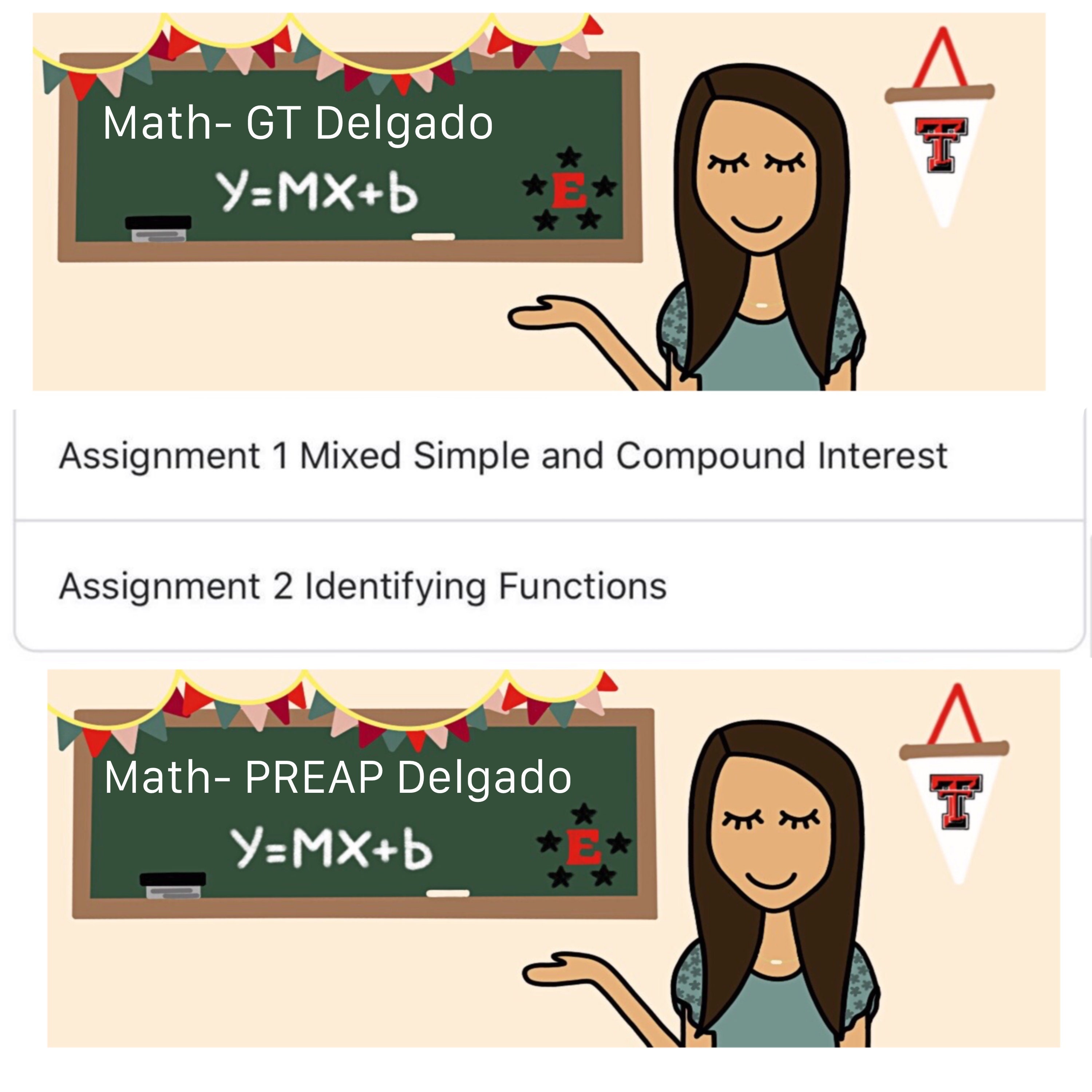 Custom Teacher Drawing Google Classroom Banner