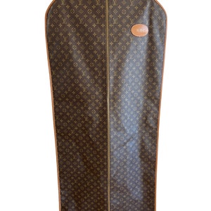 LOUIS VUITTON Brown Monogram Coated Canvas and Vachetta Leather Vintage  PetitNoé at 1stDibs