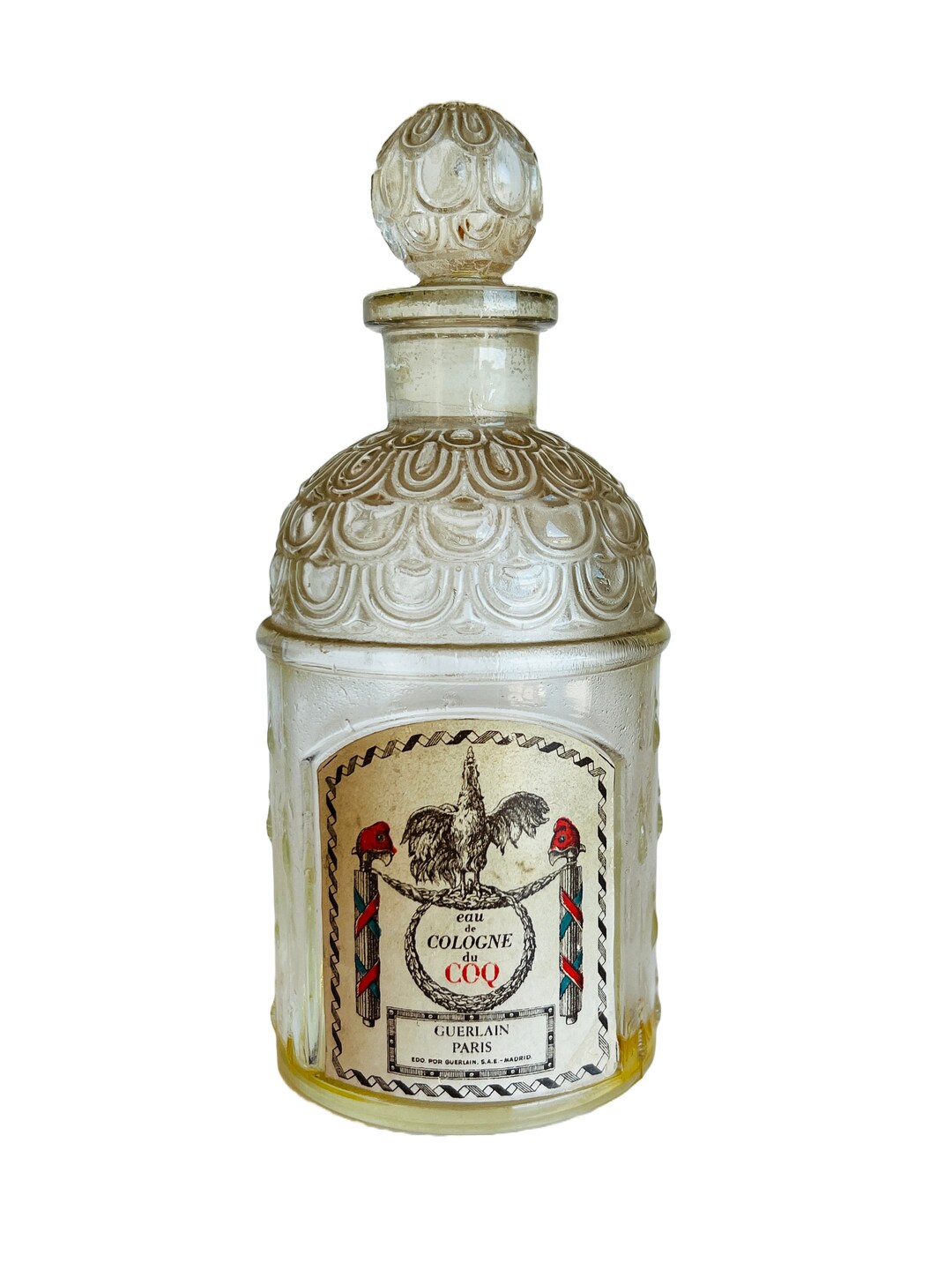 Antique Guerlain Paris COQ Cologne French Perfume Bee Bottle All Glass  Stopper, Guerlain Bee Bottle - Etsy