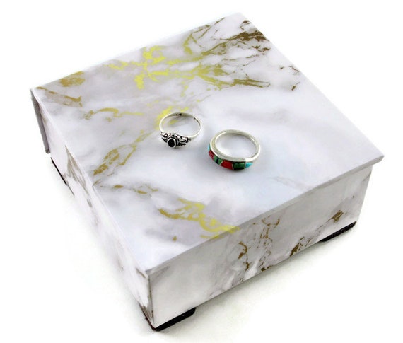 marble ring box