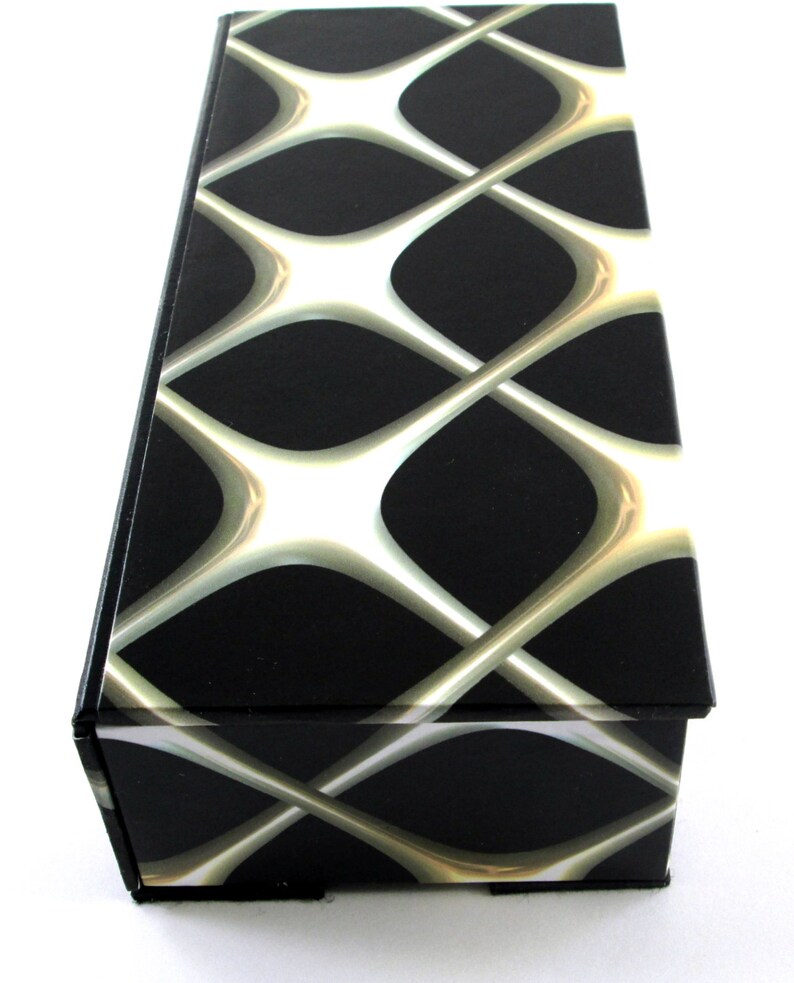 Decorative Box Remote Control Storage Box Art Deco Design in Etsy