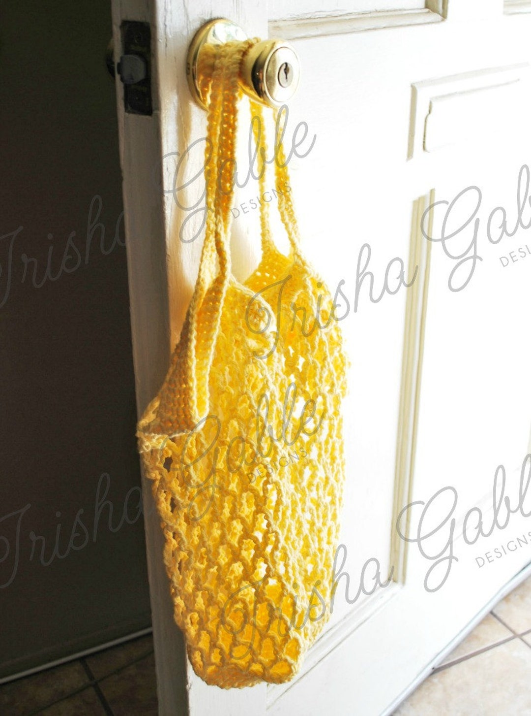 PDF Crochet Market Tote Pattern, Beach Bag Pattern - Etsy