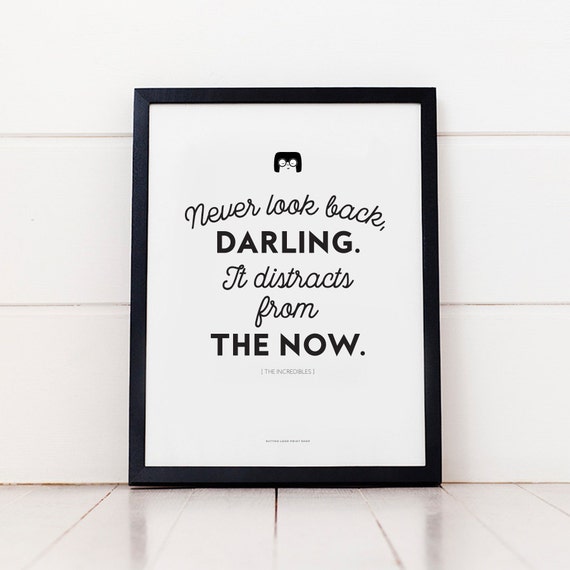 The Incredibles Edna Mode Never Look Back Darling Instant Etsy