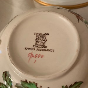 Copeland Spode England Rembrandt Reynolds