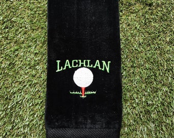 PERSONALISED GOLF TOWEL