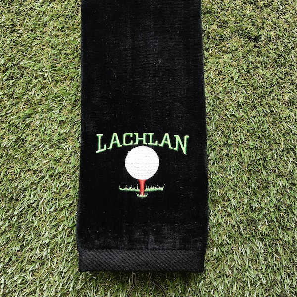 PERSONALISED GOLF TOWEL