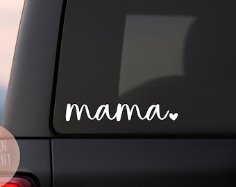 mama Vinyl Decal, Gift for mama, Custom Mom Name Sticker, Mother’s Day Gift for mama, Proud mama, mama Car Decal, Tumbler Sticker, Mom Life
