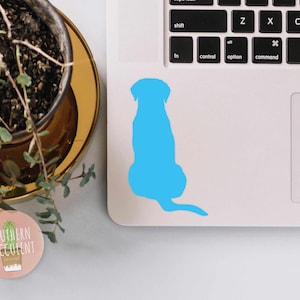 Labrador Retriever Decal - Labrador Retriever Sticker - Labrador Retriever Silhouette - Lab Decal - Dog Decal - Dog Sticker - Dog Mom Decal