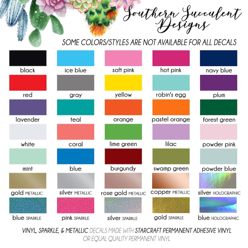 a color chart for different shades of paint