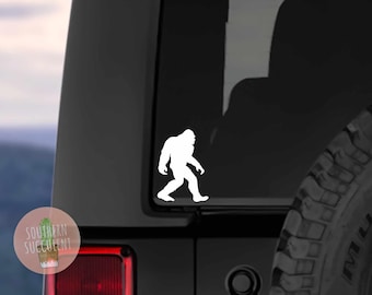 Bigfoot Decal - Sasquatch Decal - Bigfoot Sticker - Truck Decal - 4x4 Decal - Bigfoot Silhouette - Car Decal- Water Bottle Sticker Big Foot