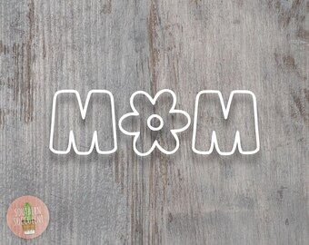 Calcomanía de Mamá Margarita - Pegatina Vida de Mamá - Flor de Mamá - Calcomanía de Mamá Boho para Auto - Calcomanía de Mamá - Regalo para Mamá - Era de Mamá - Regalo del Día de la Madre - Calcomanía para Vaso