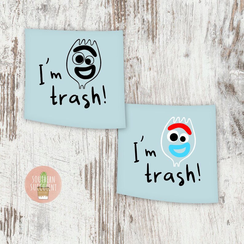 forky im trashed