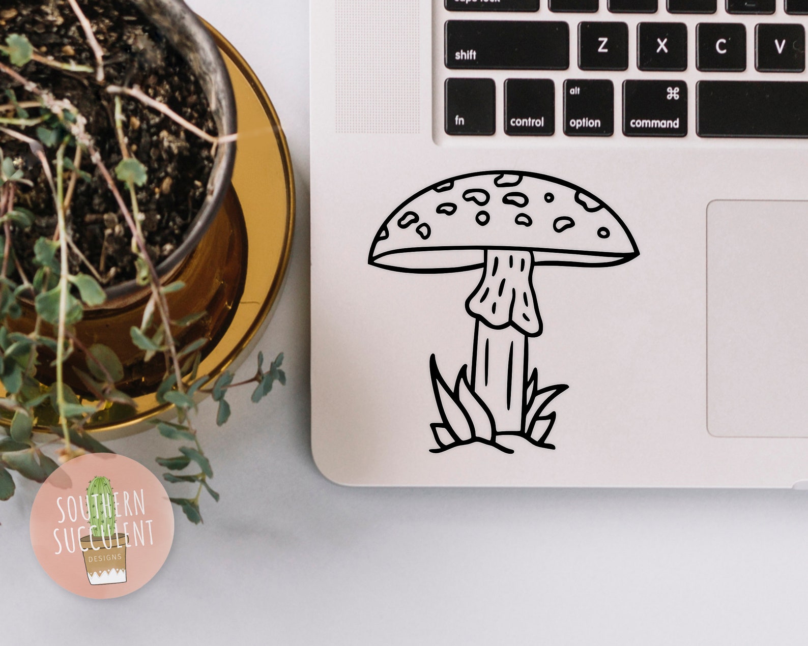 Mushroom Decal Mushroom Car Sticker Boho Car Decal Boho Etsy UK